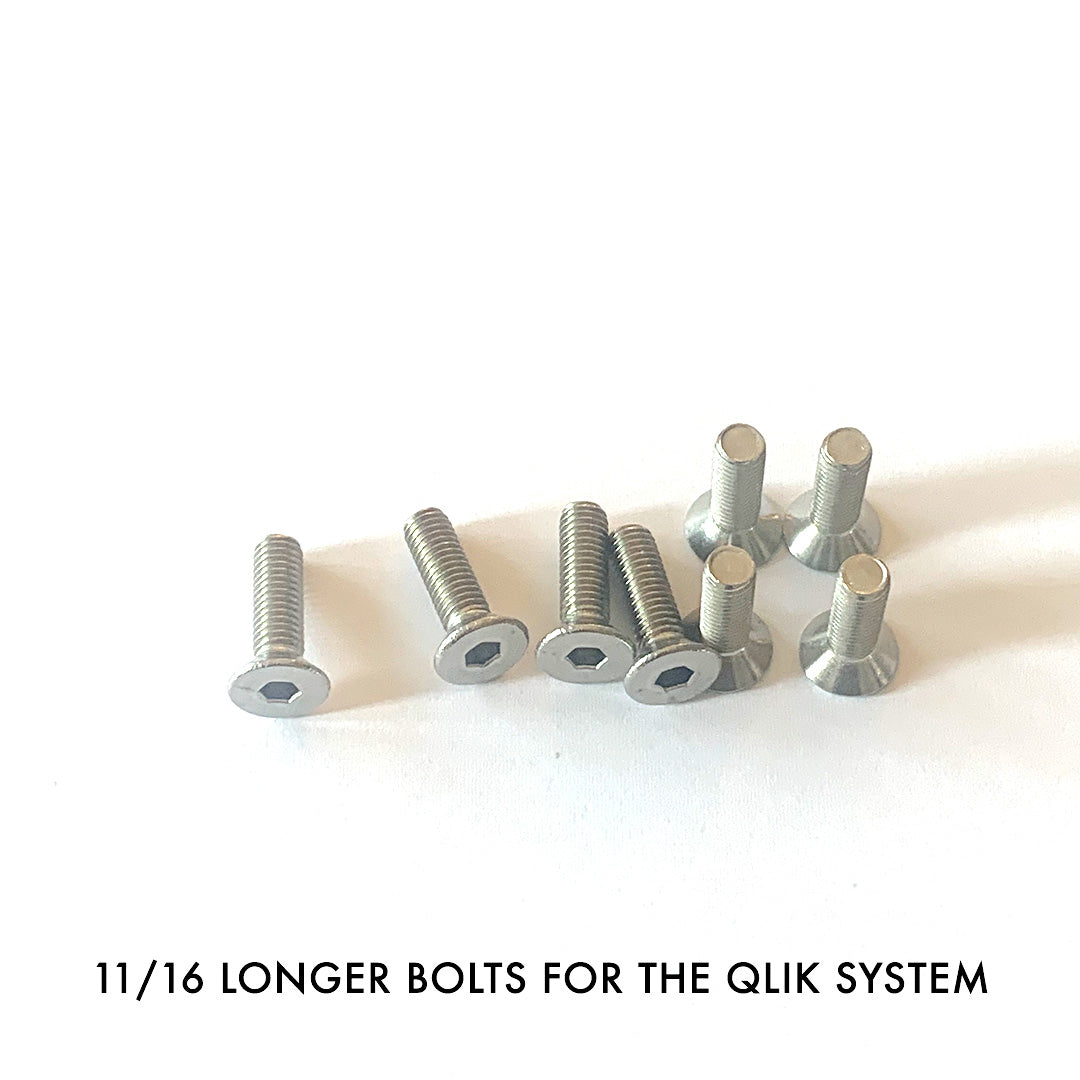 Longer Bolts for Thicker Decks Qwik Truks