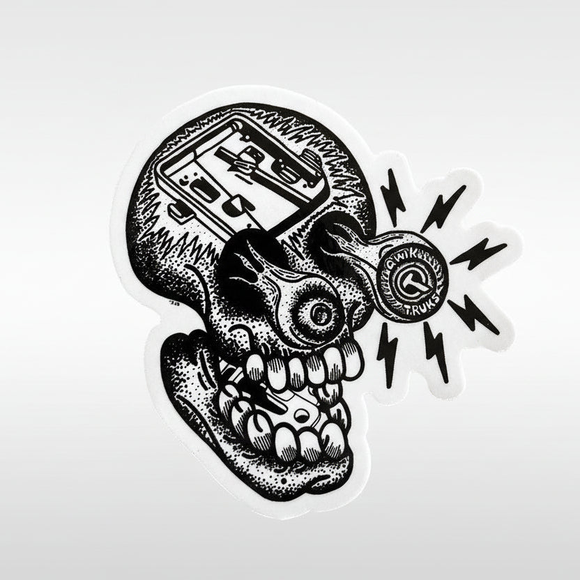 Skull Sticker