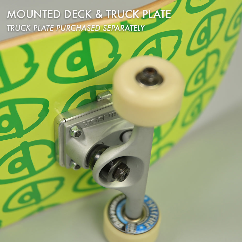 Qwik Truks - Deck plate set - quick release skateboard trucks